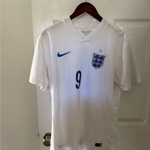 Nike England Soccer Jersey Welbeck #9 Men’s Size Large White